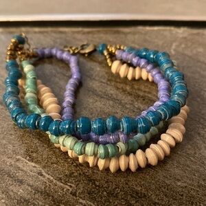 Beautiful Layered Beaded Bracelet